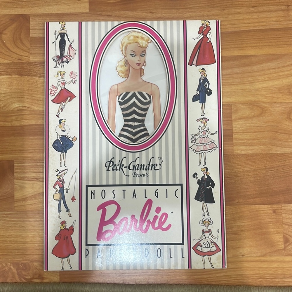 Vintage “Nostalgic Barbie Paperdoll” (1989)